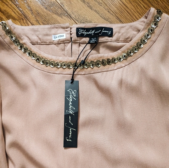 NWT Elizabeth and James Lindvall Embellished Tunic Dress size XS - Picture 5 of 11
